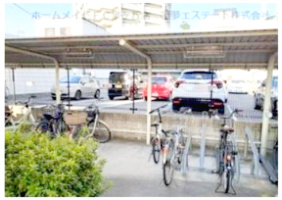 【その他共用部分】 | モンサント旭町 | 駐輪場