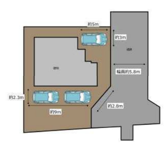 【区画図】 | 東松山市旗立台　中古戸建