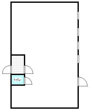 西井ビルの間取り