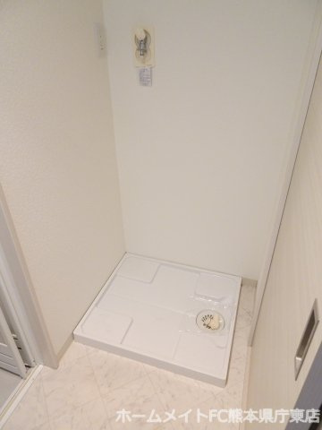 熊本市中央区九品寺６丁目の賃貸マンションの洗面所