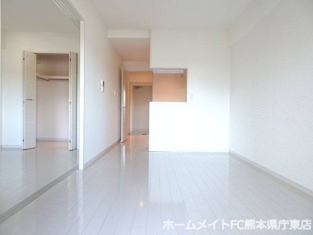 熊本市中央区九品寺６丁目の賃貸マンションの居間・リビング