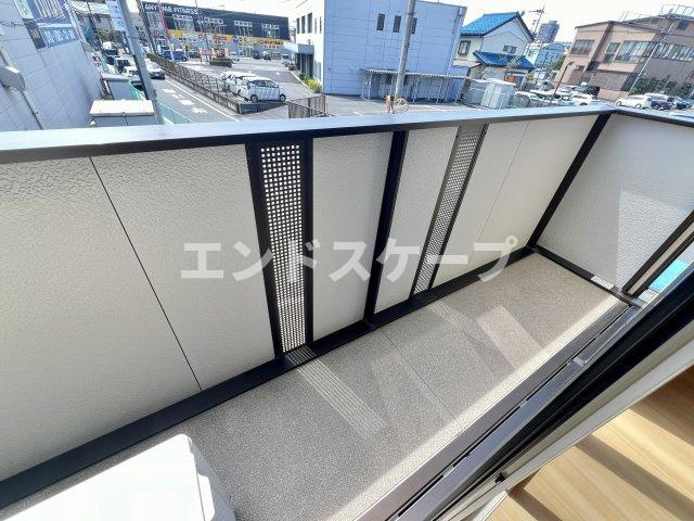 ジュネス江木のバルコニー|高崎、前橋のお部屋探しはエンドスケープまで！お客様の理想お聞かせ下さい♪