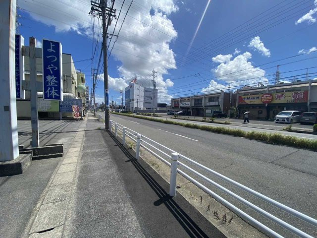 内藤店舗の駐車場