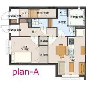 コンフォール南八代の間取り