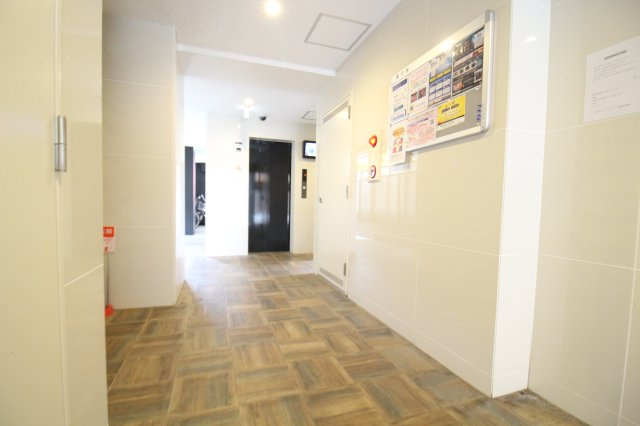 グランパシフィック花園北Ⅱのロビー|落ち着いたロビーです