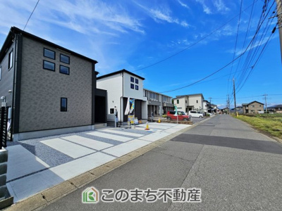 【前面道路含む現地写真】 | GRAFARE下野市小金井2期