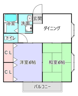 【間取り】 | サンピア水郷・Ａ棟 | ※図面と現況が異なった場合は、現況を優先と致します。