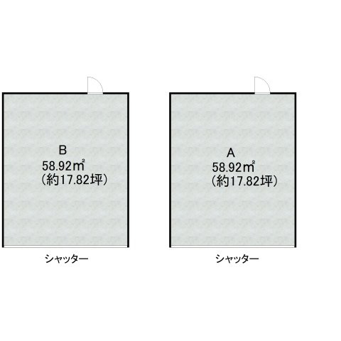 エヌコート店舗の間取り