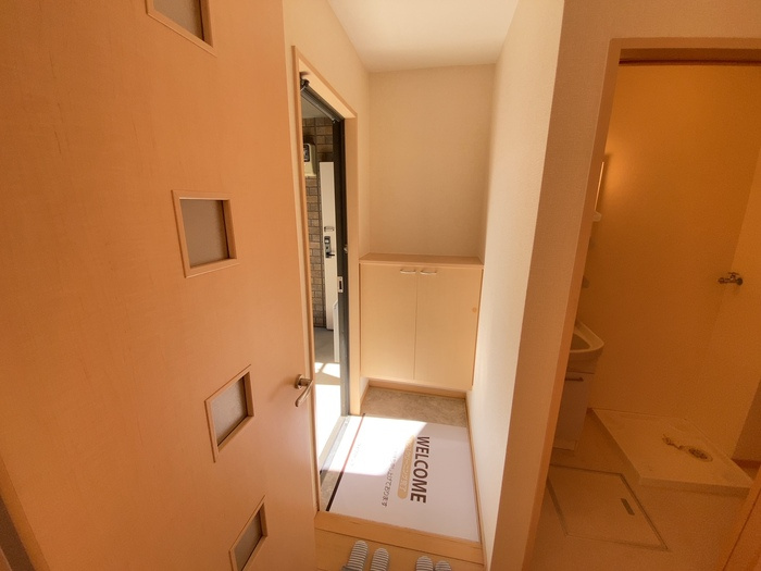 熊本市南区八幡９丁目のアパートの収納