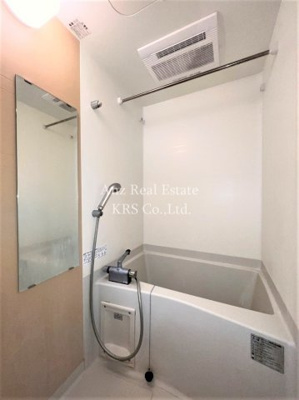 【浴室】 | レジュールアッシュ中之島SOUTH | 雨の日でも安心して洗濯物を干せる浴室乾燥機付き♪