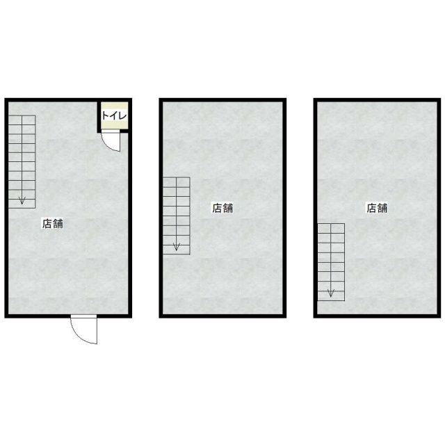 花ノ木町3丁目 貸店舗の間取り