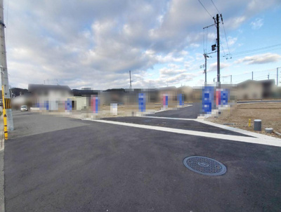 【前面道路含む現地写真】 | 嵯峨大覚寺門前堂ノ前町　売土地（建築条件無）7号地