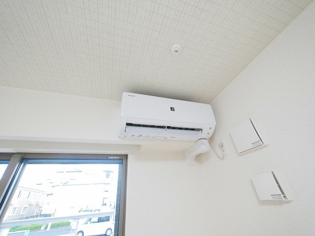 アプリコットⅢの設備|エアコン付きです