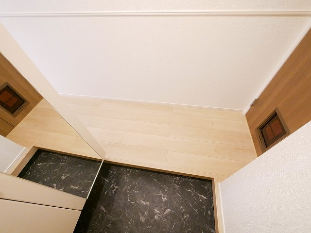 アプリコットⅢの玄関|シンプルで使いやすい玄関です