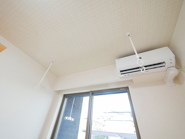 アプリコットⅢの設備|室内物干しです