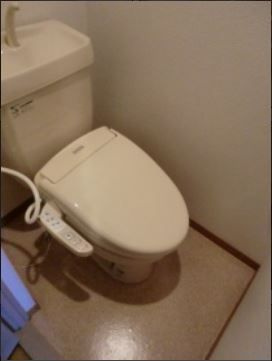 【トイレ】 | スリム竹下 | 別号室の写真になります。現況優先。