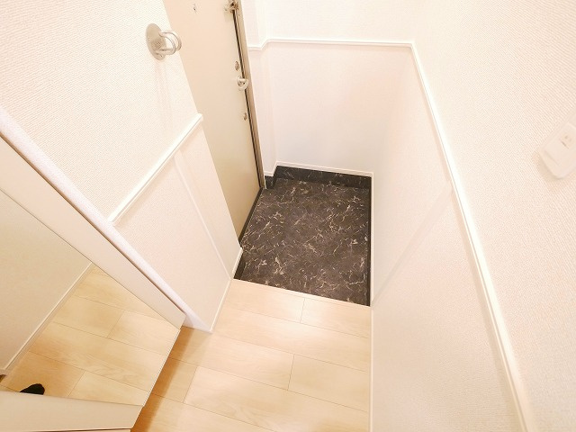 アプリコットⅢの玄関|きれいな玄関です