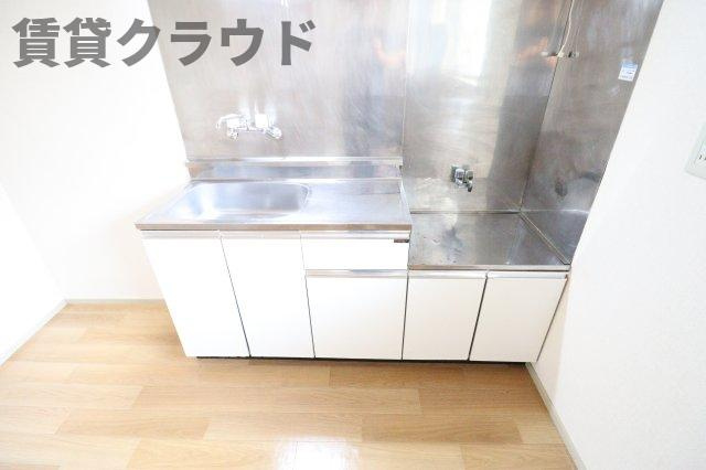 リバーサイド88のキッチン|きれいなキッチンです