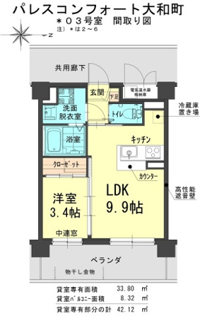 パレスコンフォート大和町