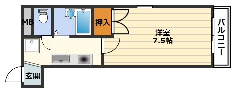 メゾン尾上の間取り