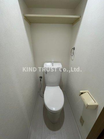 メゾン尾上のトイレ|落ち着いたトイレです