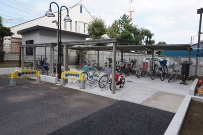 屋外駐輪場