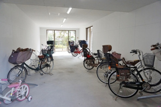 室内駐輪場