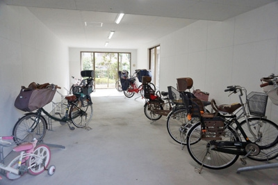 室内駐輪場