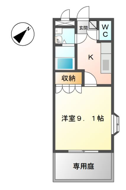 シスラクレシアの間取り