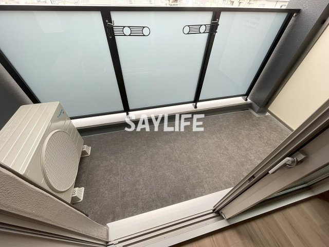 Metrosa深江橋のバルコニー