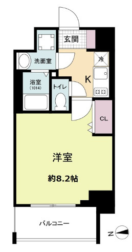 Metrosa深江橋の間取り