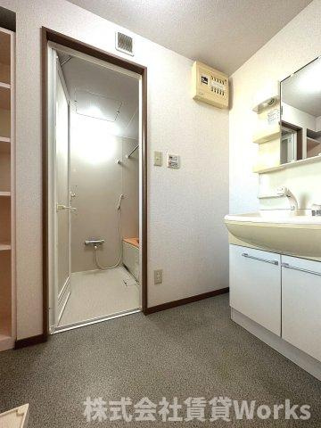 ベルリーフIIの洗面所|スペースが確保できる洗面所です