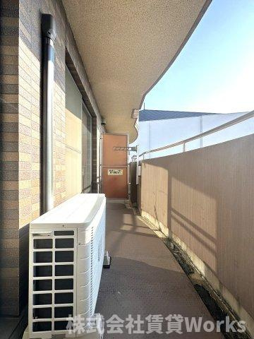 ベルリーフIIのバルコニー|陽当たり良好なバルコニーです