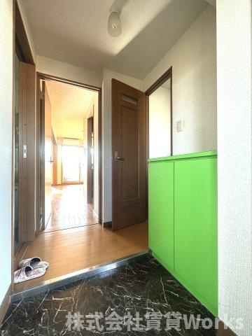 ベルリーフIIの玄関|ゆったりとした玄関です