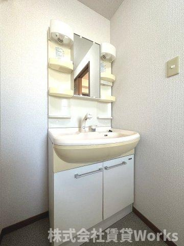 ベルリーフIIの洗面所|洗面所です