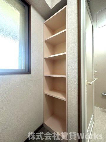 ベルリーフIIの収納|大きなものも収納できそうです