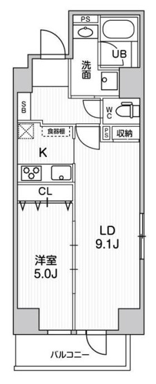 【間取り】 | ＢＬＡＵ菊川
