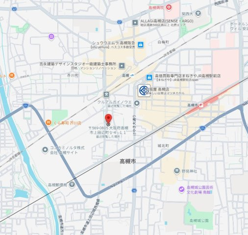 サニーコートティアラの地図