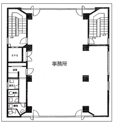 【間取り】 | 柳田ビル | 7階
