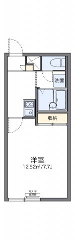 レオパレス室工の間取り