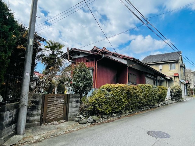 あきる野市三内　古屋付売地の外観|お好きなハウスメーカーで建築出来ます！