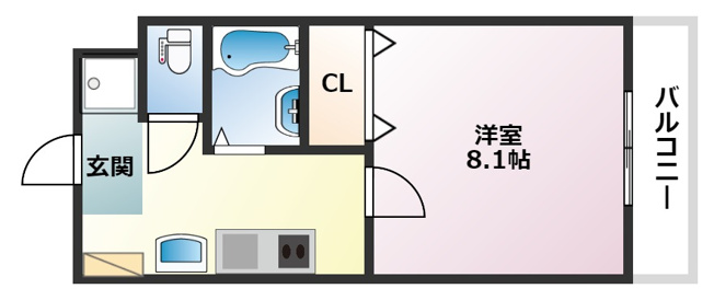 【間取り】 | グラーツィア東灘