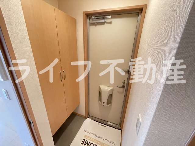 ボヌールフルールの玄関|シンプルで使いやすい玄関です