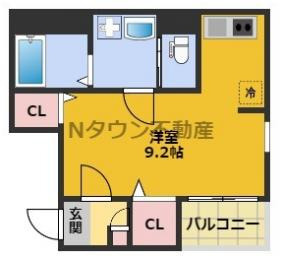 【間取り】 | ベルフィノ名古屋 | 間取りです。