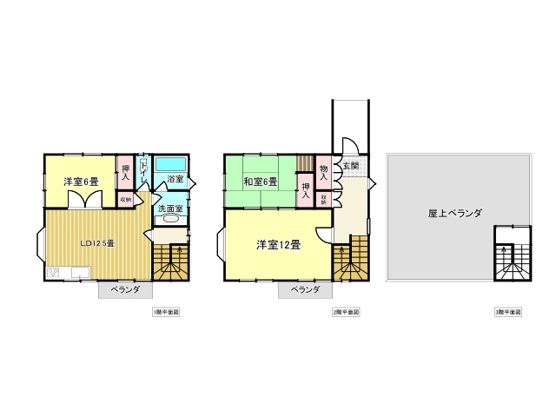 【間取り】 | 宇佐美みのりの村　戸建