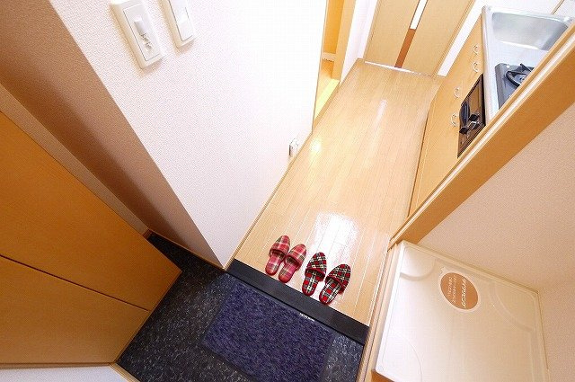 グリーンフィール大宮の玄関|収納もある玄関です