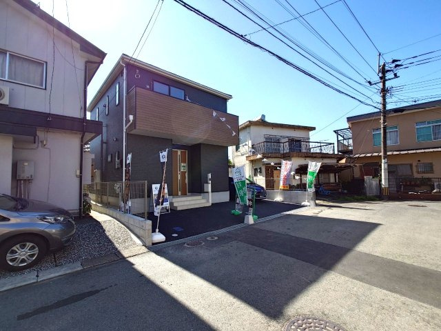 ークレイドルガーデンー小倉南区田原新町第1　【小倉南区　新築戸建て】の前面道路含む現地写真|駐車スペースも2台可能♪【小倉南区　新築戸建て】