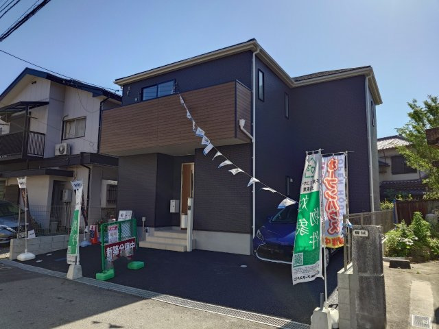 ークレイドルガーデンー小倉南区田原新町第1　【小倉南区　新築戸建て】の外観|落ち着いた色合いの外観です♪　【小倉南区　新築戸建て】