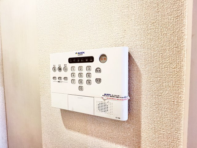コーポスカイGのセキュリティ|※別部屋参考写真