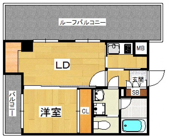 【間取り】 | レジデンス千早スクエア
